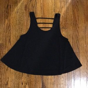 Onzie Black Strappy Back Tank
